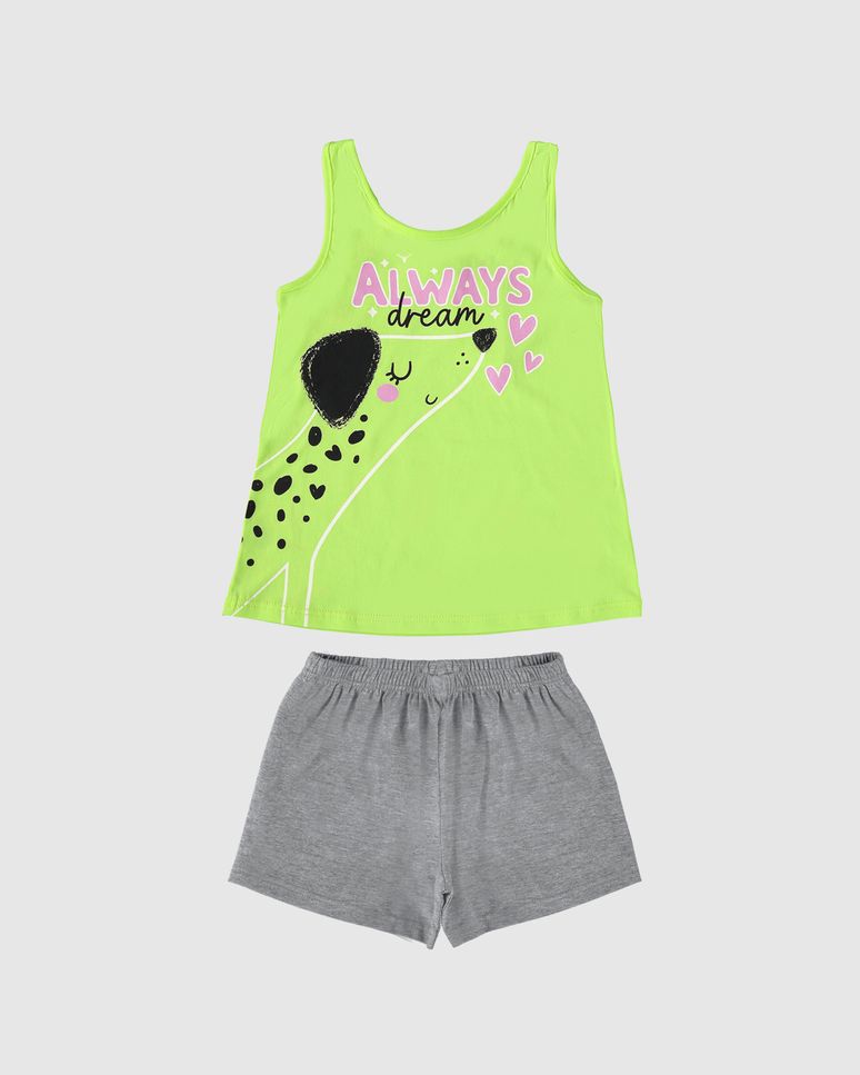 Pijama Infantil Menina Always Dream Em Algodão Malwee Kids