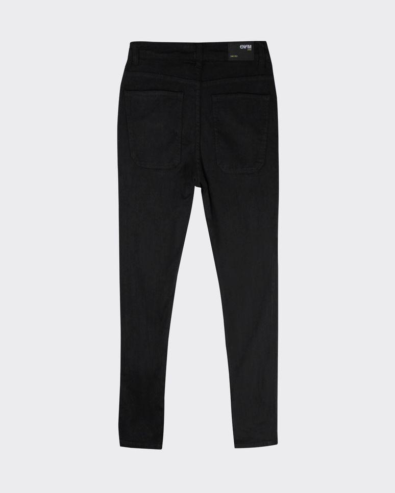 Calça Slim Masculina Em Sarja Com Elastano - ENFIM