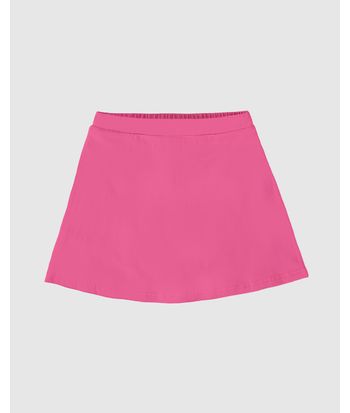 Saia Shorts Infantil Menina Cós Elástico Em Algodão Malwee Kids