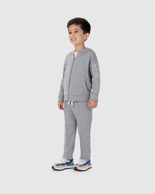 Calça Infantil Moletom Fio Do Futuro Unissex Malwee Kids