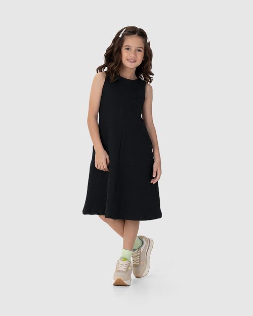 Vestido Infantil Midi Moletom Fio Do Futuro Malwee Kids