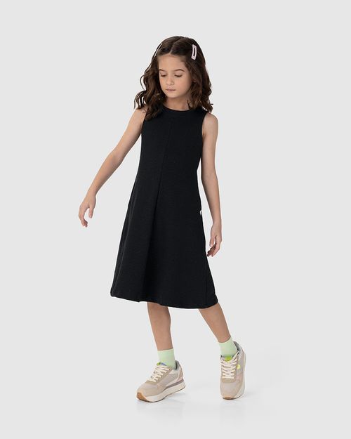 Vestido Infantil Midi Moletom Fio Do Futuro Malwee Kids