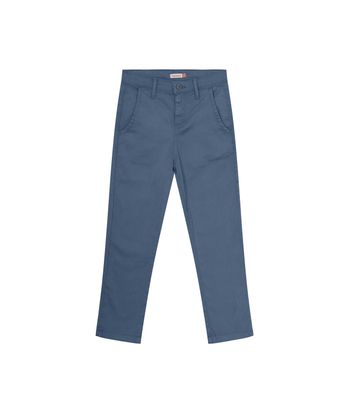 Calça Menino Chino Cintura Média Em Sarja Com Elastano - Carinhoso