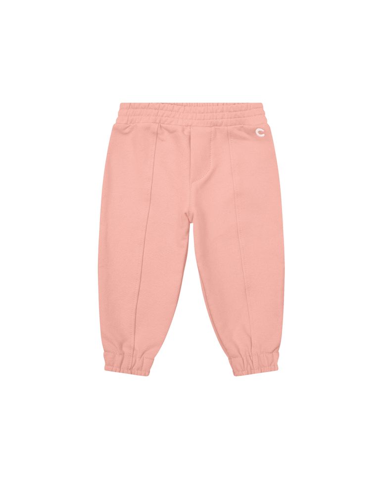 Calça Menina Jogger Em Moletom Sarjado - Carinhoso