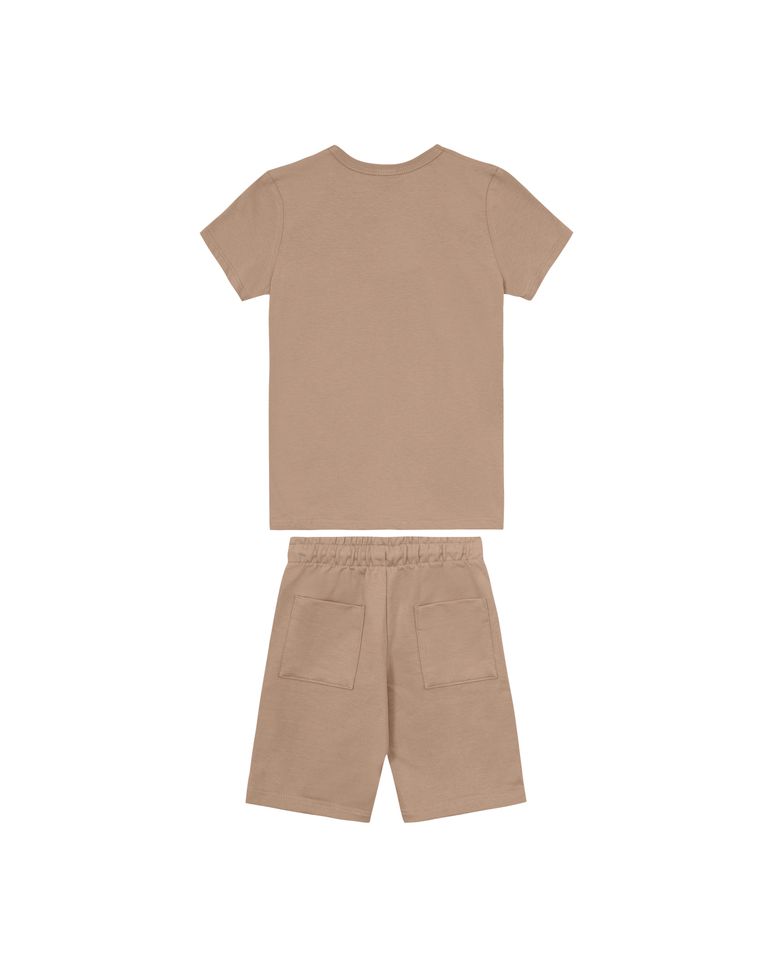 Conjunto Menino Camiseta Bicolor Em Algodão - Carinhoso