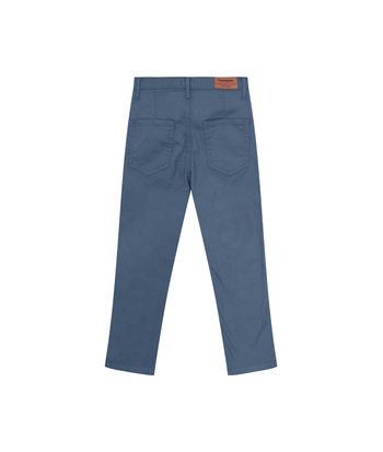 Calça Menino Chino Cintura Média Em Sarja Com Elastano - Carinhoso