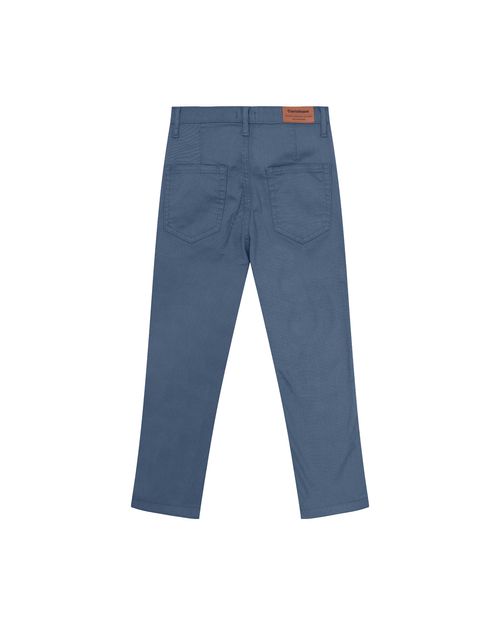 Calça Menino Chino Cintura Média Em Sarja Com Elastano - Carinhoso