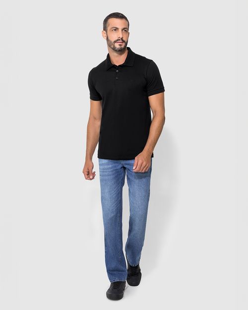 Camisa Polo Masculina Slim Em Algodão Pima - ENFIM
