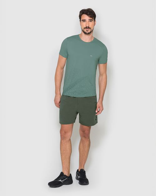 Bermuda Masculina Reta Bolso Lateral Em Moletom Stretch - ENFIM