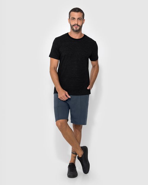 Camiseta Masculina Regular Em Malha Listrada Eco - ENFIM