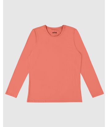 Camiseta Masculina Manga Longa Em Malha Com Proteção UV50+ - ENFIM