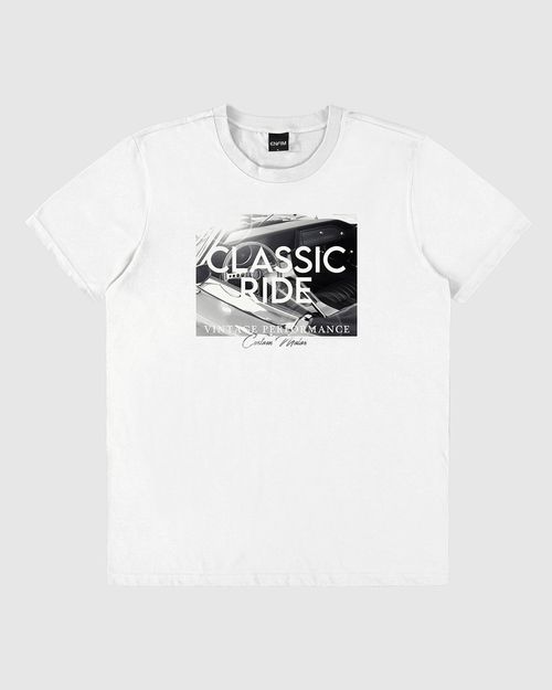 Camiseta Masculina Classic Ride Em Algodão - ENFIM