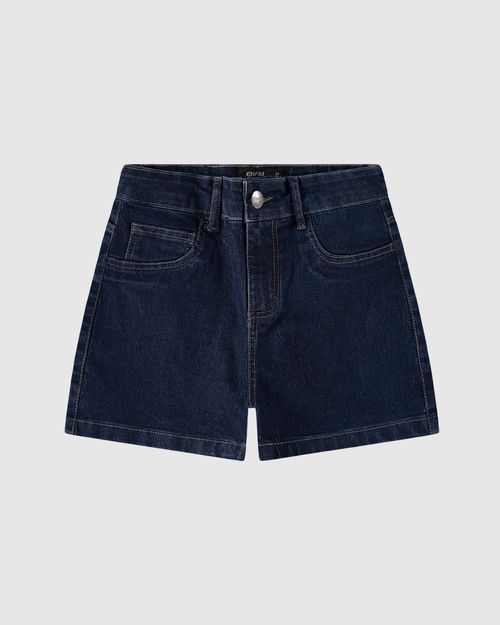 Shorts Feminino Cintura Média Em Jeans Com Elastano - ENFIM