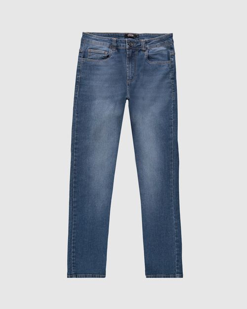 Calça Masculina Slim Em Jeans Com Elastano - ENFIM