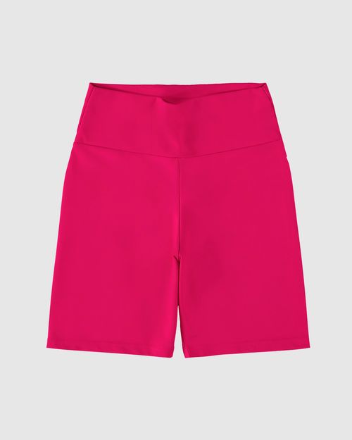 Shorts Justo Feminino Bolso Costas Em Malha Dry - ENFIM
