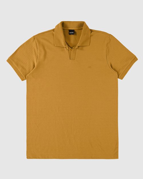 Camisa Polo Masculina Peitilho Retilínea Em Piquet Listrado - ENFIM