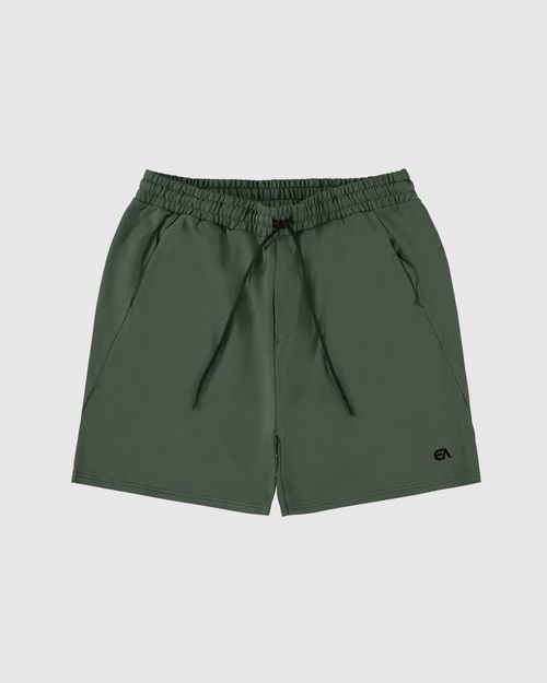 Bermuda Masculina Reta Bolso Lateral Em Moletom Stretch - ENFIM