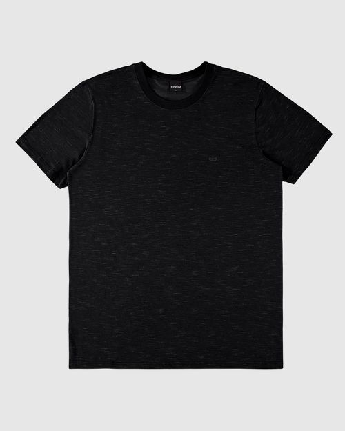 Camiseta Masculina Regular Em Malha Listrada Eco - ENFIM