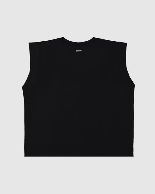 T-Shirt Feminina Muscle Tee Bordado Flor Em Algodão - ENFIM