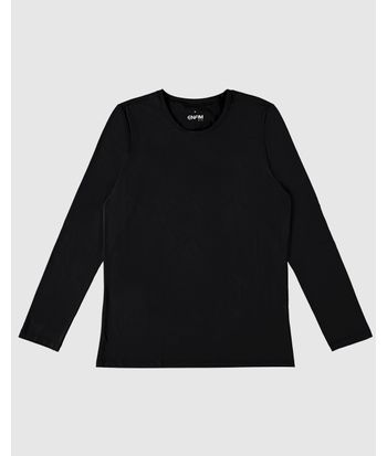 Camiseta Masculina Manga Longa Em Malha Com Proteção UV50+ - ENFIM