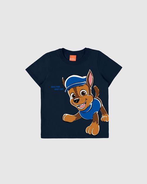 Camiseta Infantil Menino Good Pups Good Day Patrulha Canina Malwee Kids