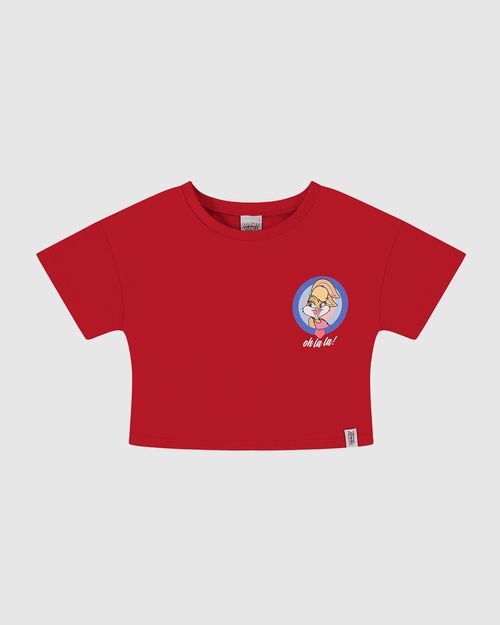 Blusa Infantil Menina Box Oh La La! Looney Tunes Em Algodão Malwee Kids