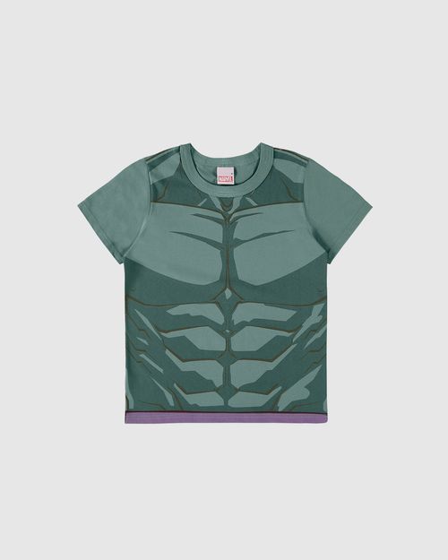 Camiseta Infantil Menino Avengers Em Algodão Malwee Kids