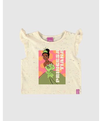 Blusa Infantil Menina Princesas Disney Em Malha Botonê Malwee Kids