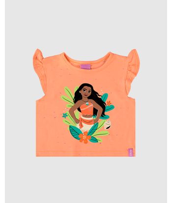 Blusa Infantil Menina Princesas Disney Em Malha Botonê Malwee Kids
