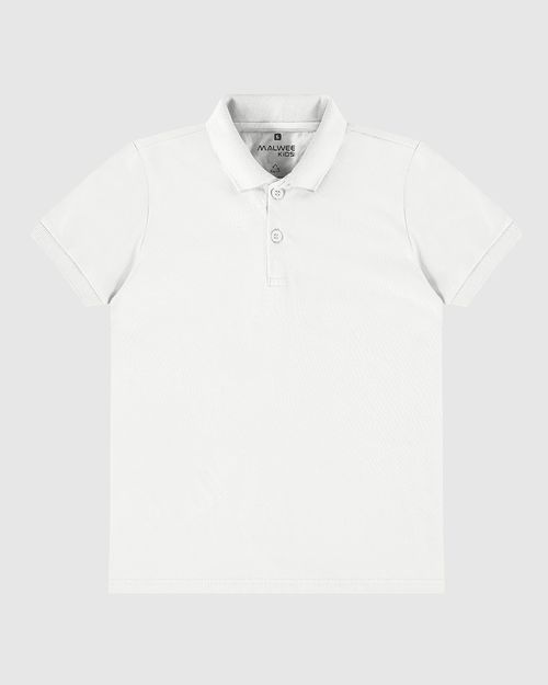 Camisa Polo Infantil Menino Em Piquê Premium Malwee Kids