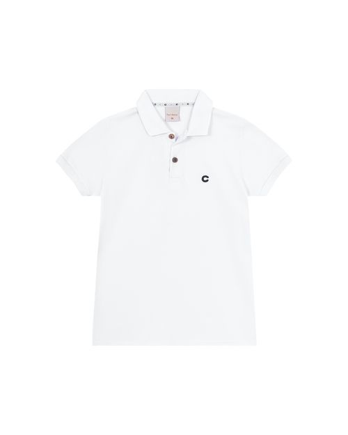 Camisa Polo Menino Peitilho Frontal Em Piquet Premium Carinhoso
