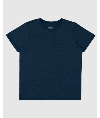 T-shirt Masculina Slim Com Passante Para Fone De Ouvido Poliamida - ENFIM
