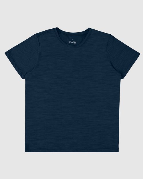 T-shirt Masculina Slim Com Passante Para Fone De Ouvido Poliamida - ENFIM
