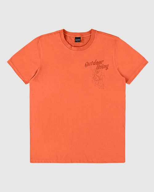 Camiseta Masculina Outdoor Living Em Algodão - ENFIM