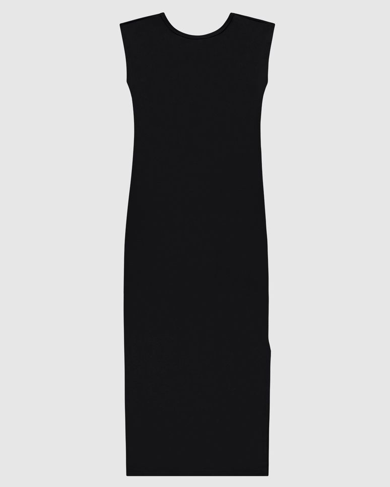 Vestido Midi Feminino Decote Costas Em Algodão - ENFIM