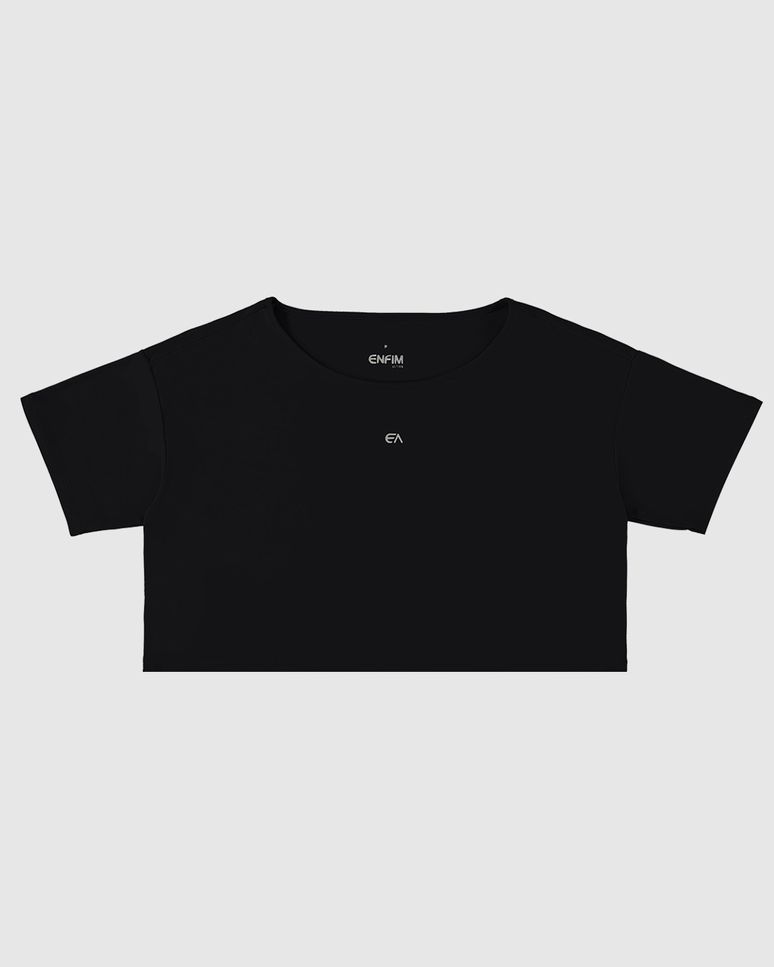 Blusa Box Feminina Decote Redondo Em Malha Com Proteção UV50+ - ENFIM