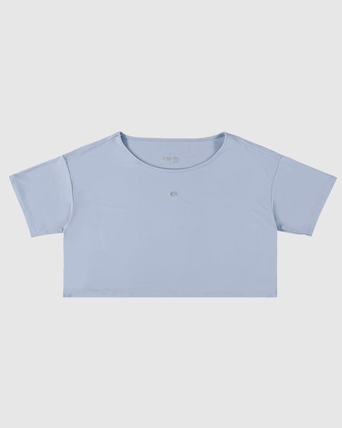 Blusa Box Feminina Decote Redondo Em Malha Com Proteção UV50+ - ENFIM