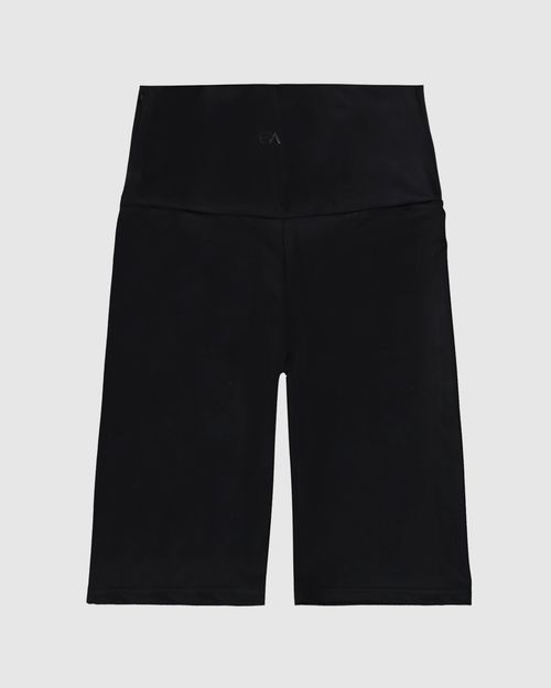 Bermuda Feminina Estampa Refletiva Tecnologia Lycra® Black - ENFIM