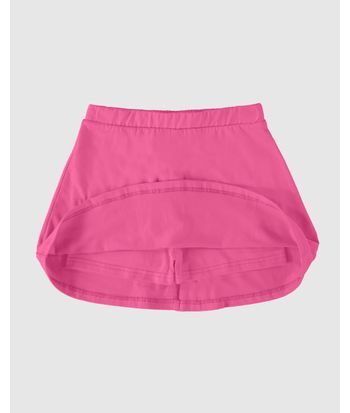 Saia Shorts Infantil Menina Cós Elástico Em Algodão Malwee Kids