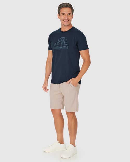 Camiseta Masculina Estampa High Speed Em Algodão
