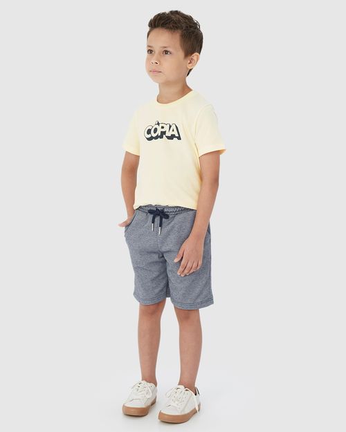 Camiseta Infantil Menino Estampa Cópia Em Algodão Malwee Kids