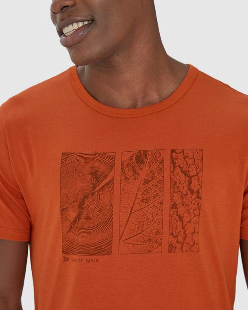 Camiseta Masculina Manga Curta Son Of Earth Em Algodão