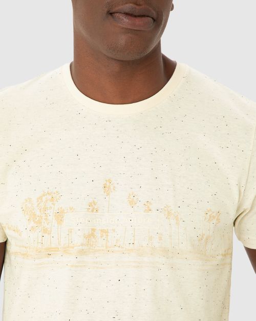 Camiseta Masculina Step Inside Nature Em Malha Botonê