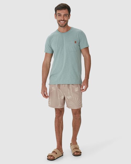 Shorts Masculino Cadarço Funcional Em Microfibra