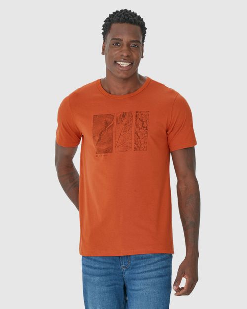 Camiseta Masculina Manga Curta Son Of Earth Em Algodão