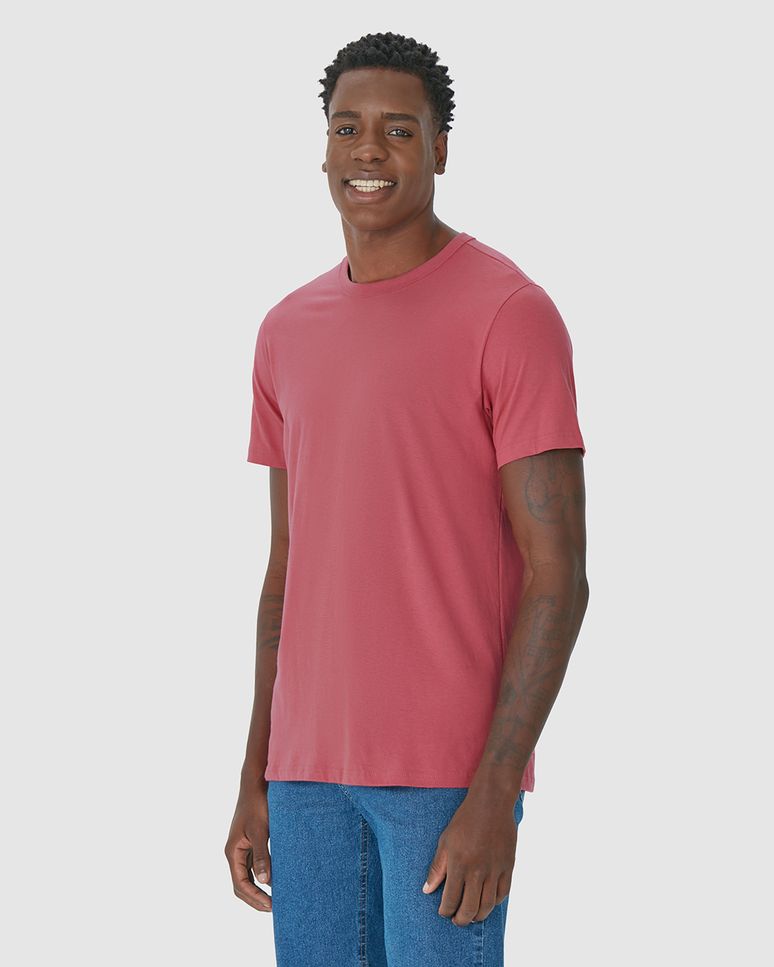 Camiseta Original Masculina Decote Redondo Em Algodão