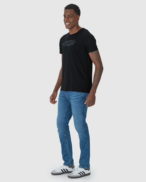 Camiseta Masculina Regular Hold The Vision Em Algodão
