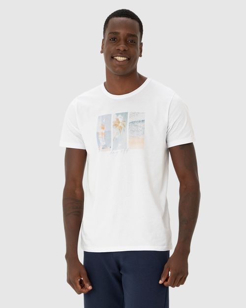 Camiseta Masculina Regular Day Off Em Algodão