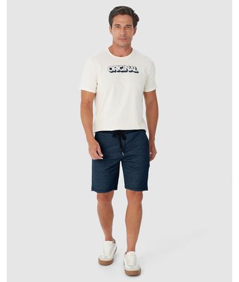 Bermuda Masculina Comfort Em Moletom Piquet