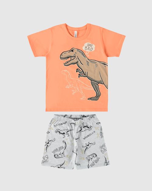 Pijama Infantil Menino Hey Bro Em Algodão Malwee Kids